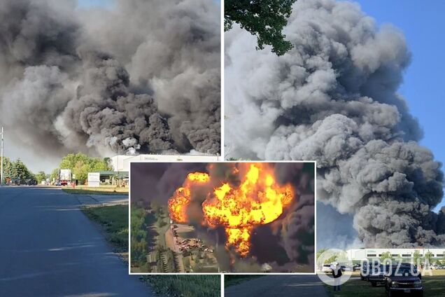 В США на химзаводе произошел мощный пожар: людей массово эвакуировали. Фото и видео