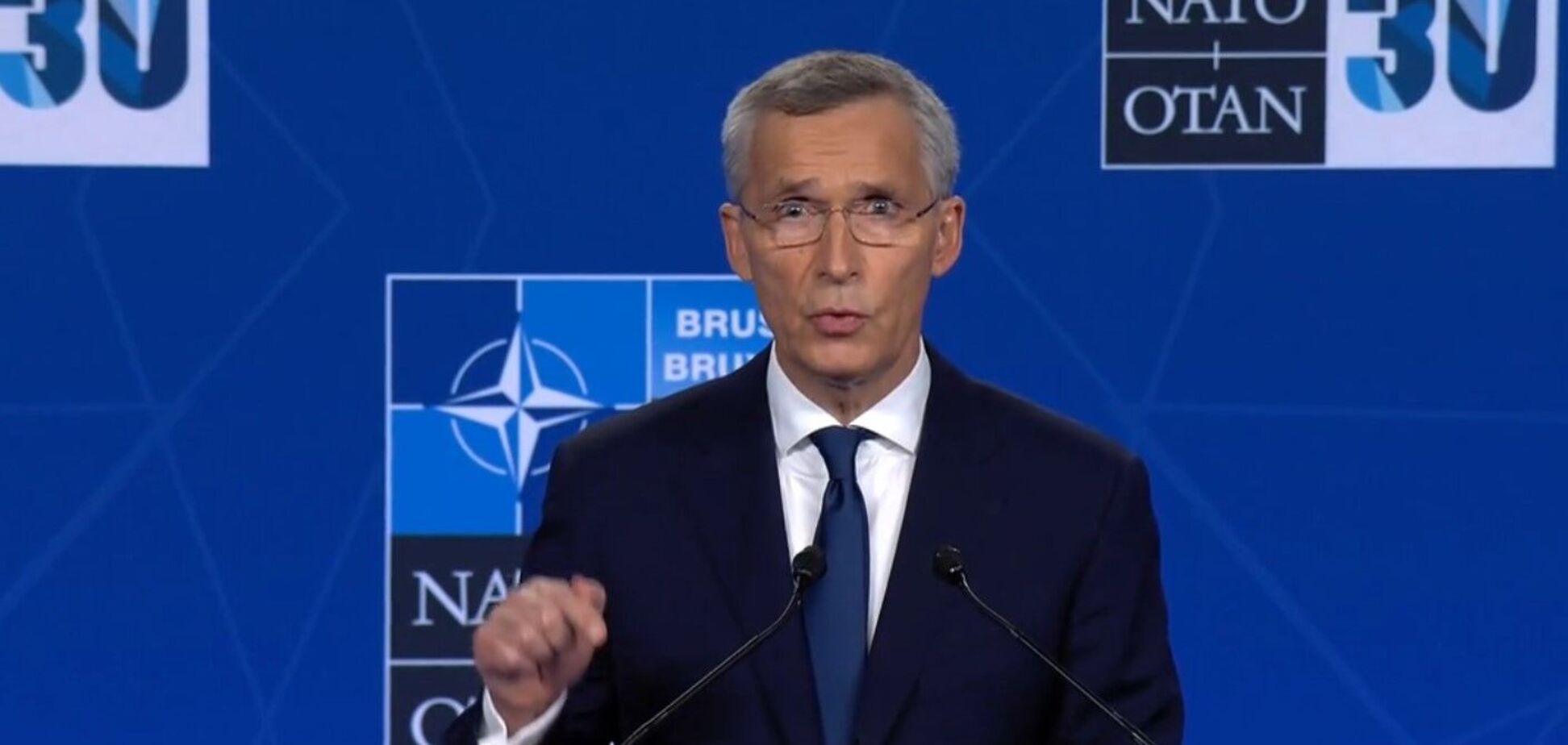 Столтенберг заявил, что Россия не имеет права голоса по вступлению Украины в НАТО