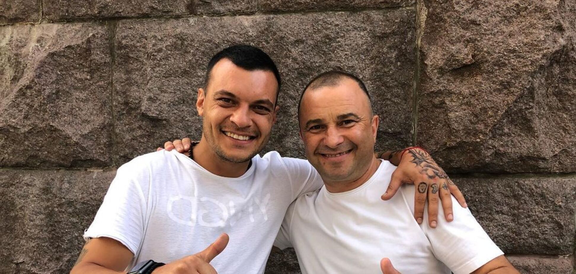 Віктор Павлік із сином Олександром