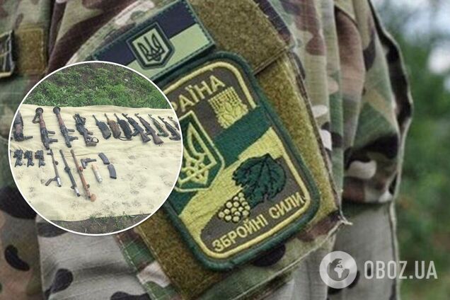 СБУ викрила військових, які намагалися продати зброю із зони ООС. Фото та відео