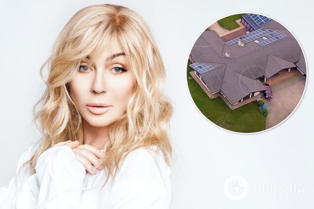 Як виглядає маєток Ірини Білик під Києвом: у мережу злили відео