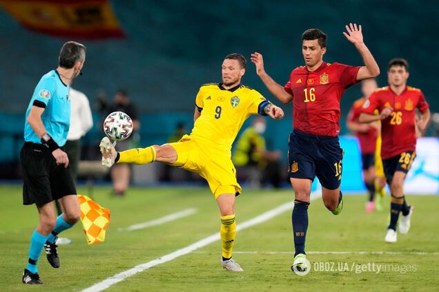 Испания и Швеция сыграли вничью