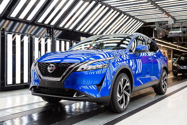 Nissan начал выпуск кроссовера Qashqai третьего поколения