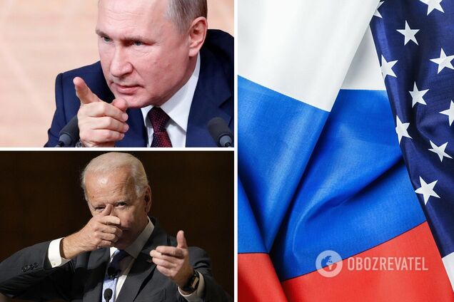 Джо Байден и Владимир Путин