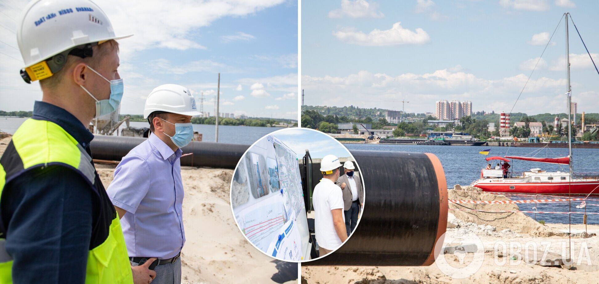 У КМДА показали, як триває реконструкція споруд Бортницької станції аерації. Фото