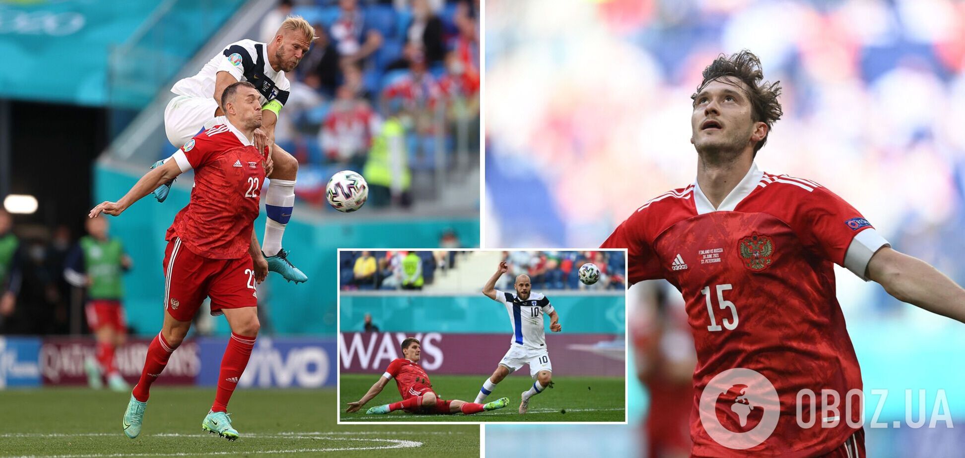 Фінляндія Росія результат матчу Євро 2020
