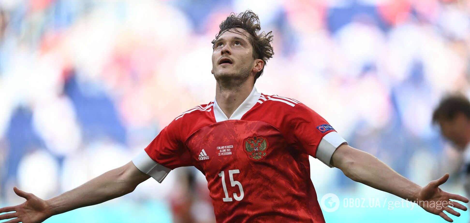 Алексей Миранчук забил первый гол в матче