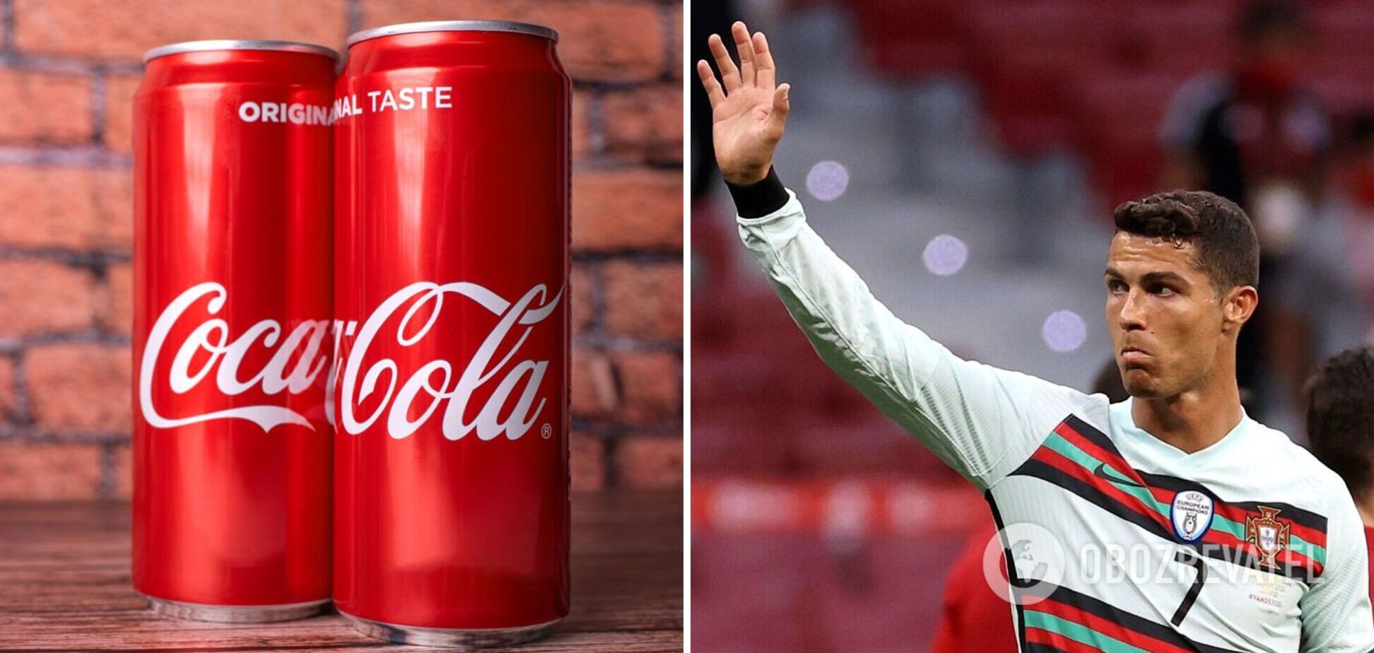 Кріштіану Роналду Coca Cola