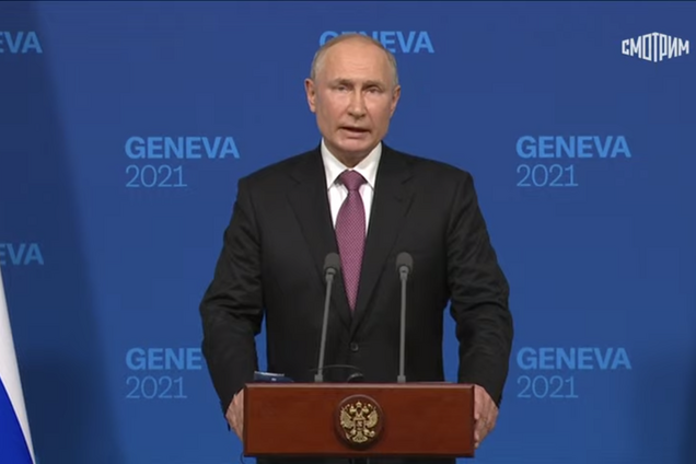 Путин на брифинге