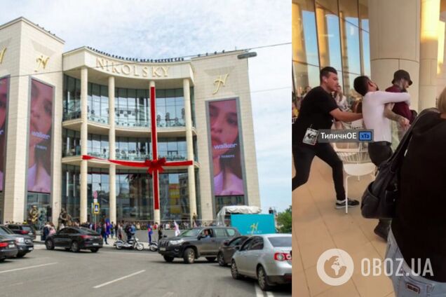 В Харькове самоубийца хотел прыгнуть с балкона нового ТЦ на глазах у людей. Видео спасения