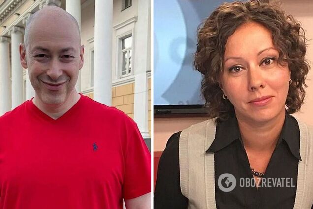 Російська ведуча переплутала одну літеру в прізвищі Гордона: вимовила 'н' замість 'р'. Відео