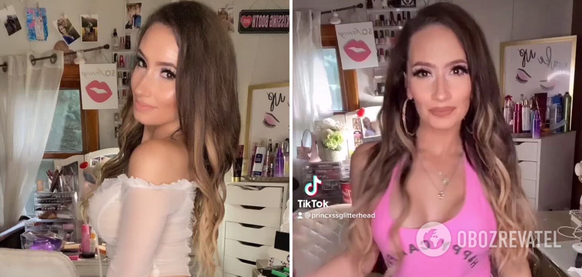Красотка из TikTok удивила подписчиков, показав себя настоящую без зубов и макияжа. Видео
