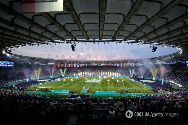 На 'Стадио Олимпико' был сыгран первый матч Евро-2020