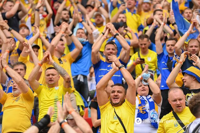 Украинские болельщики