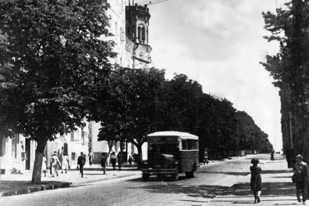 В сети показали фото, как изменился бульвар Шевченко в Киеве за 90 лет