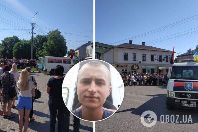 У Львові попрощалися із 23-річним бійцем ЗСУ, загиблим на Донбасі. Фото