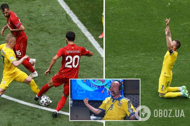 Появилось видео невероятных эмоций комментатора Вацко во время матча Евро-2020 с Македонией