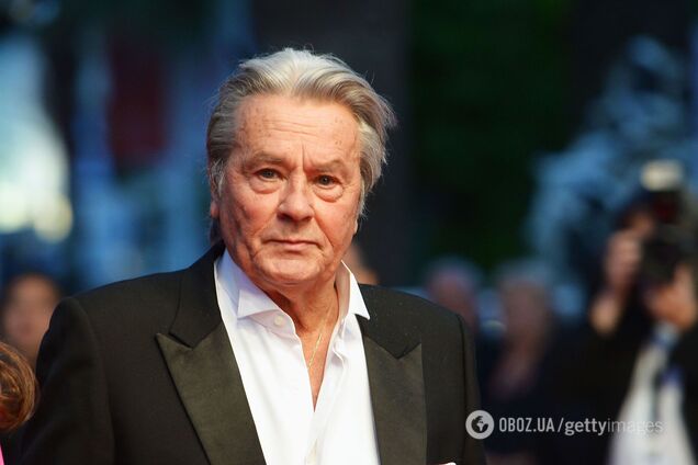 Французский актер Ален Делон