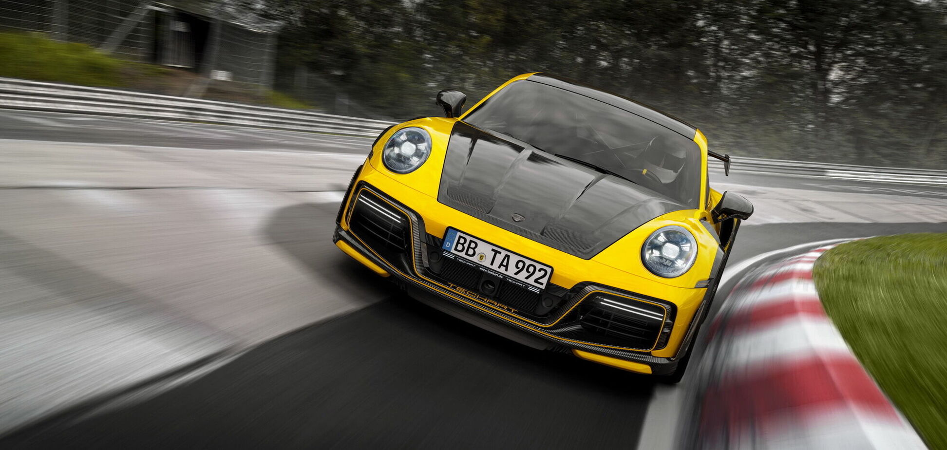 Ателье TechArt представило свое видение Porsche 911 Turbo