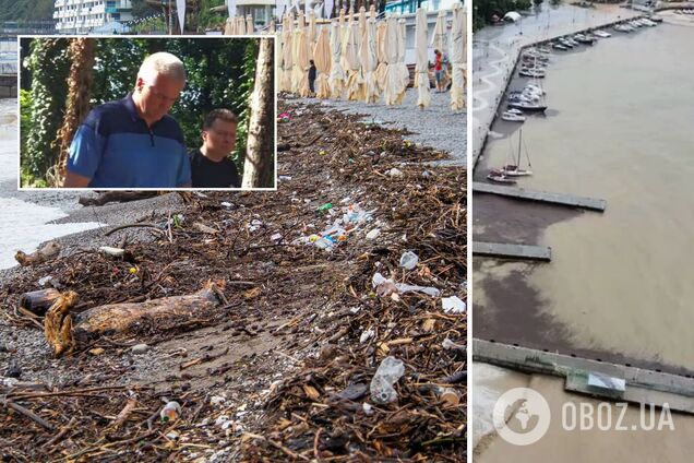 В Ялте из-за наводнения смыло пляжи, город остался без воды. Фото и видео