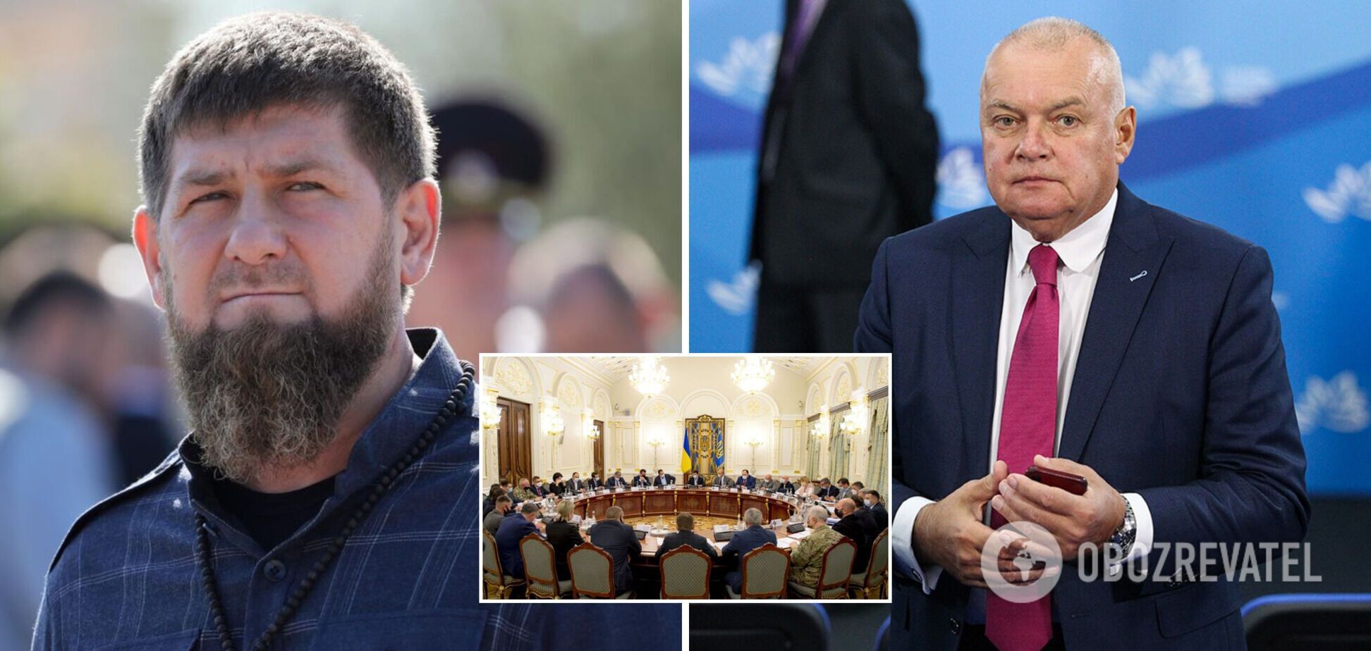 Украина продлила санкции против более 1,7 тысячи лиц: среди них Кадыров и Киселев