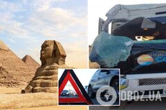 В Египте разбился туристический автобус: пострадали 11 человек, есть жертва