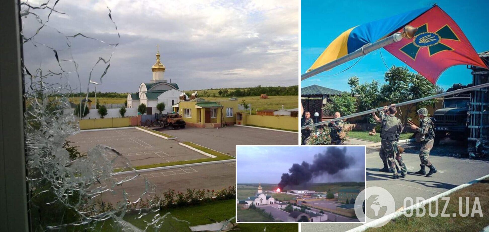 7 лет назад террористы штурмовали Луганский погранотряд: украинцы вели бой под гимн. Видео