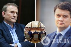 Разумков объяснил, почему не поддержал санкции СНБО против Медведчука и Козака