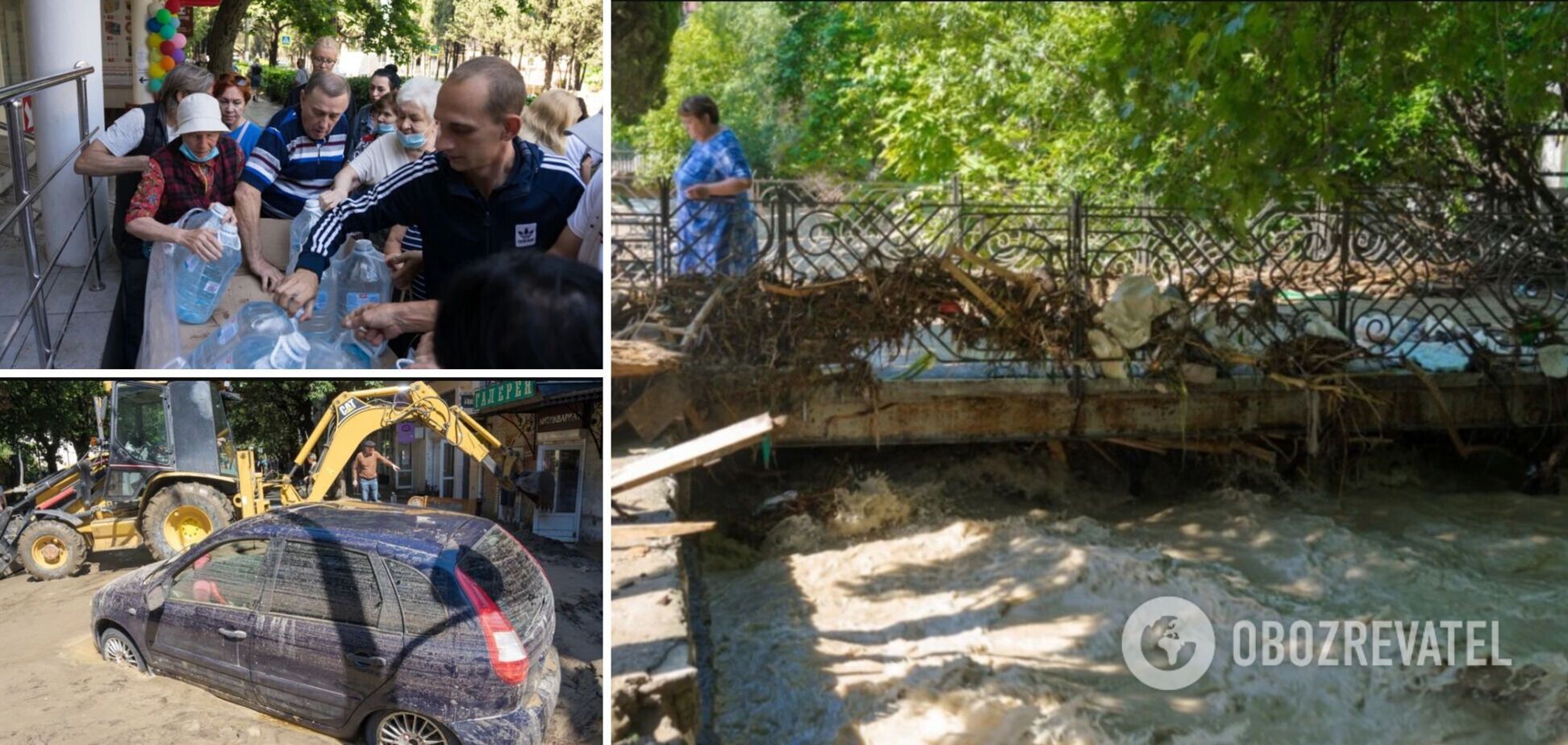 Вода по часам и дома без света: что происходит в Ялте после потопа. Фото и видео