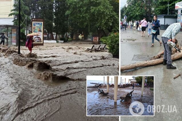 Потоп в Ялте: оккупанты озвучили данные о погибших и пострадавших. Новые фото