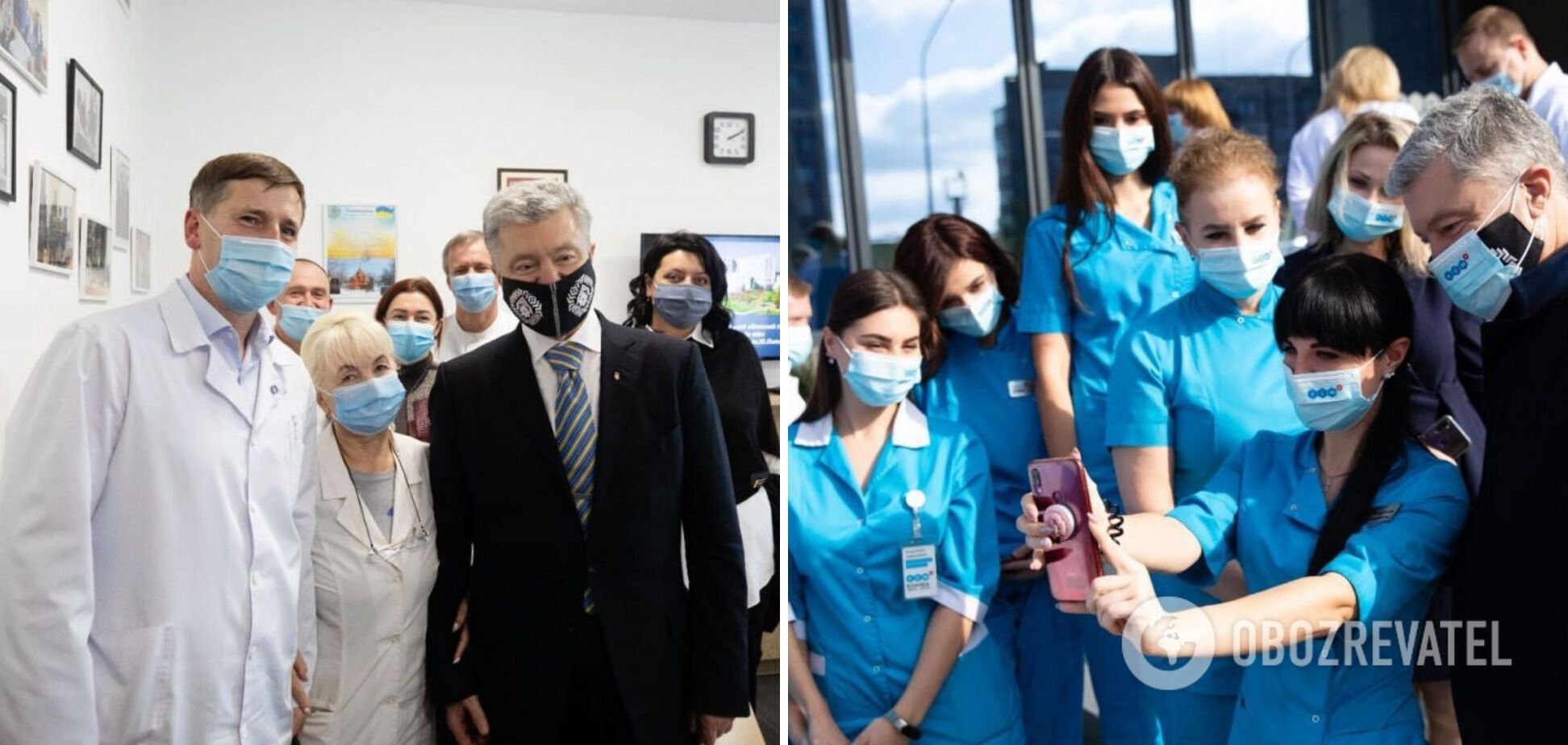 Порошенко – українським медикам: ви проявили себе як справжні герої