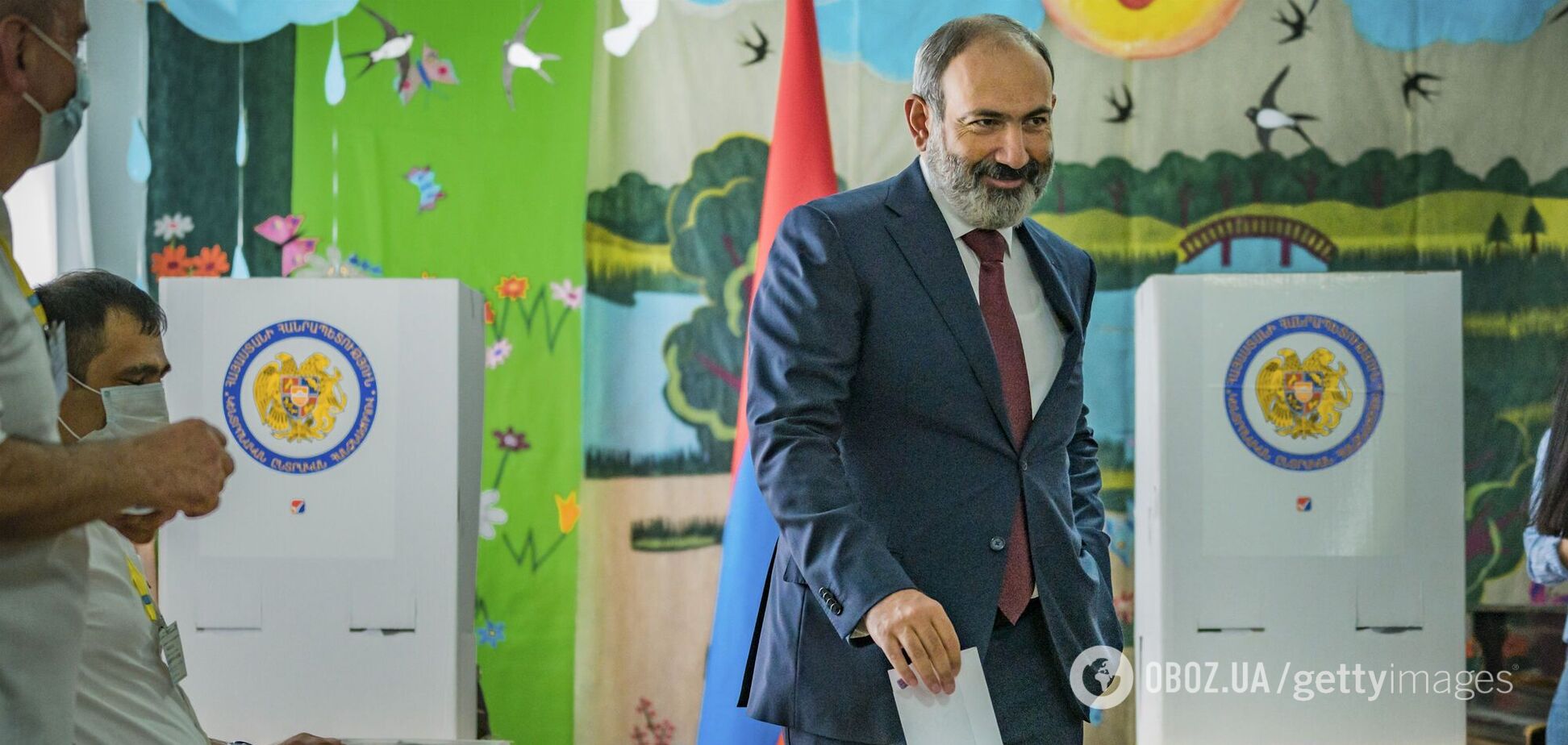 В Армении на выборах в парламент победила партия Пашиняна: данные подсчета голосов