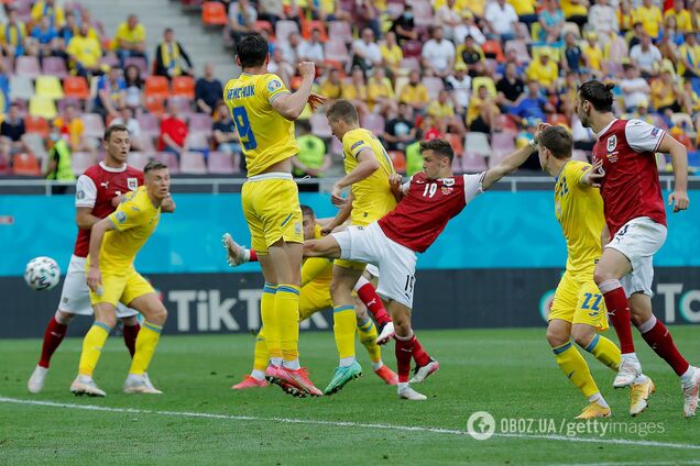 Украина Австрия видео гола