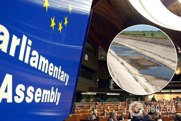 Россия обвинила Украину и потребовала от ПАСЕ реакции на отсутствие воды в Крыму