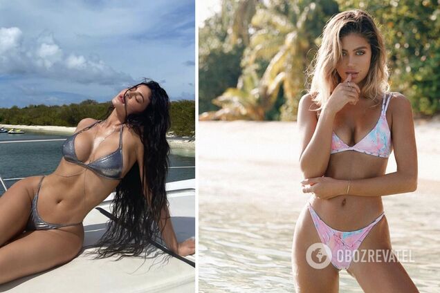 Кайли Дженнер и Белл Лусия показали в Instagram микробикини