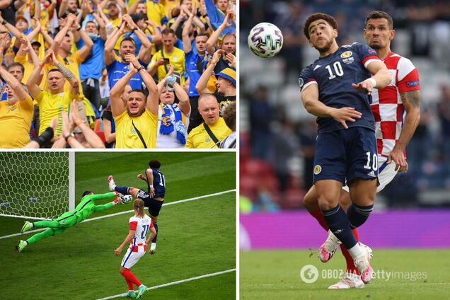 Украине нужна ничью я матче Хорватия - Шотландия