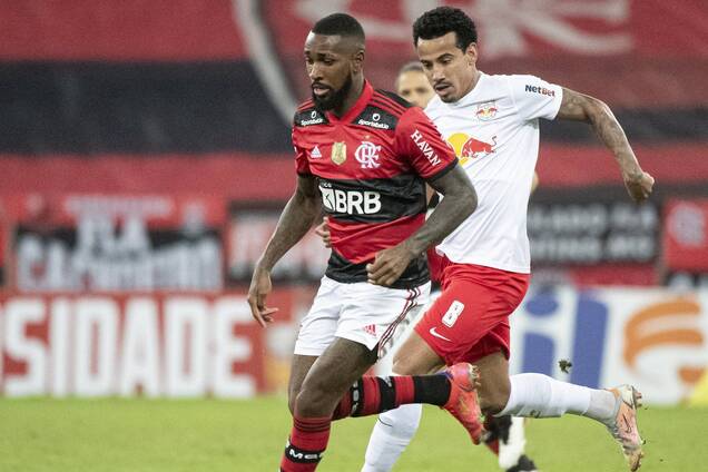 Фламенго Брагантину видео гола пяткой