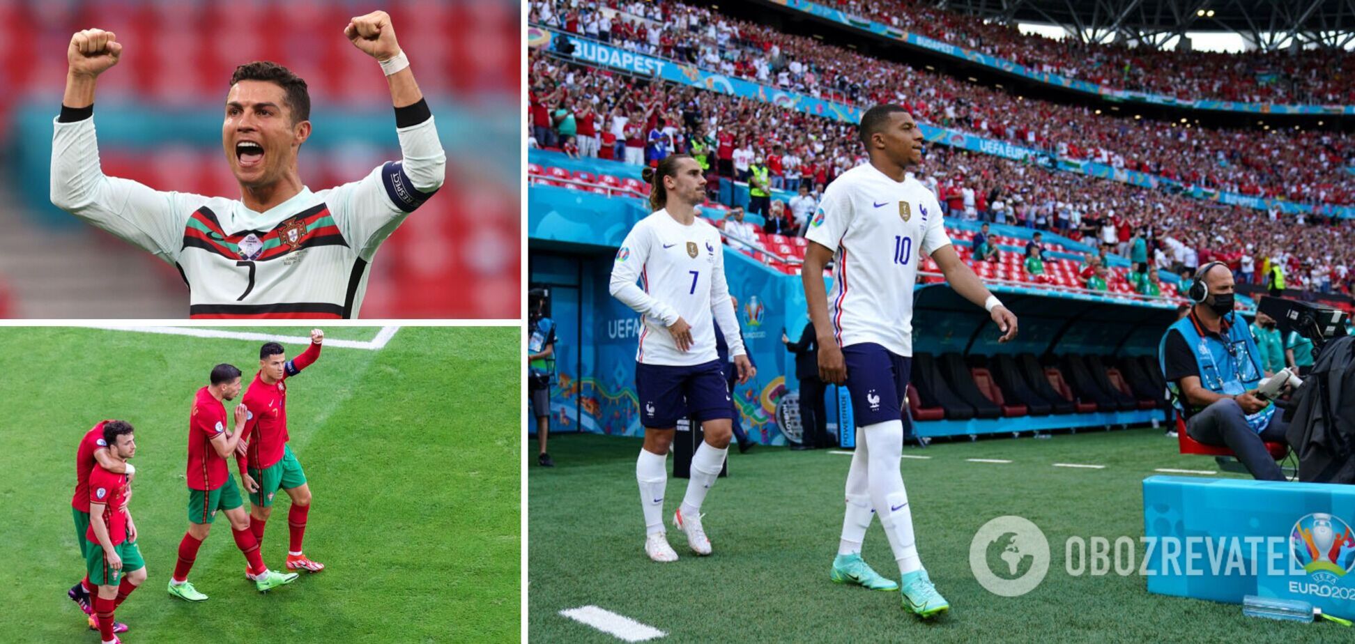 Португалия и Франция сыграли вничью на Евро-2020