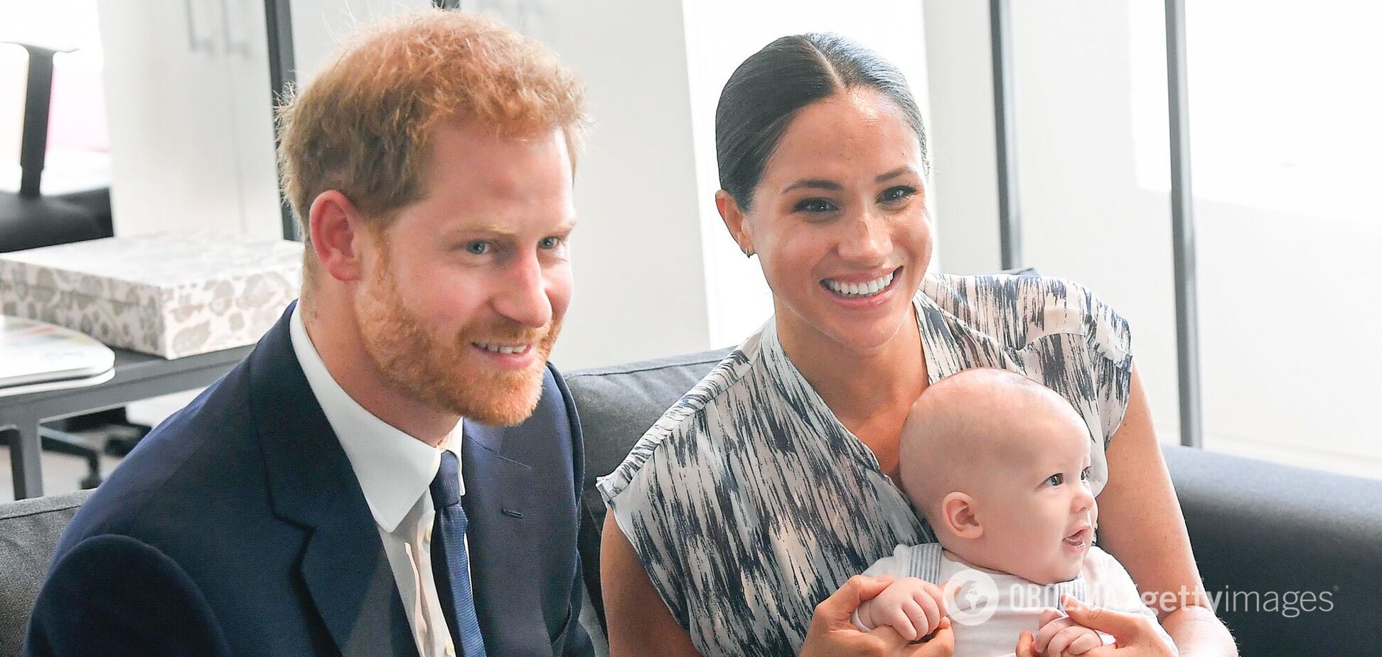 Принц Гарри и Меган Маркл вместе с сыном Арчи