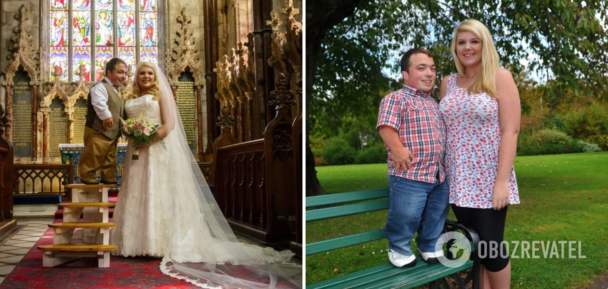 Пара з Великобританії з найбільшою різницею у зрості встановила світовий рекорд