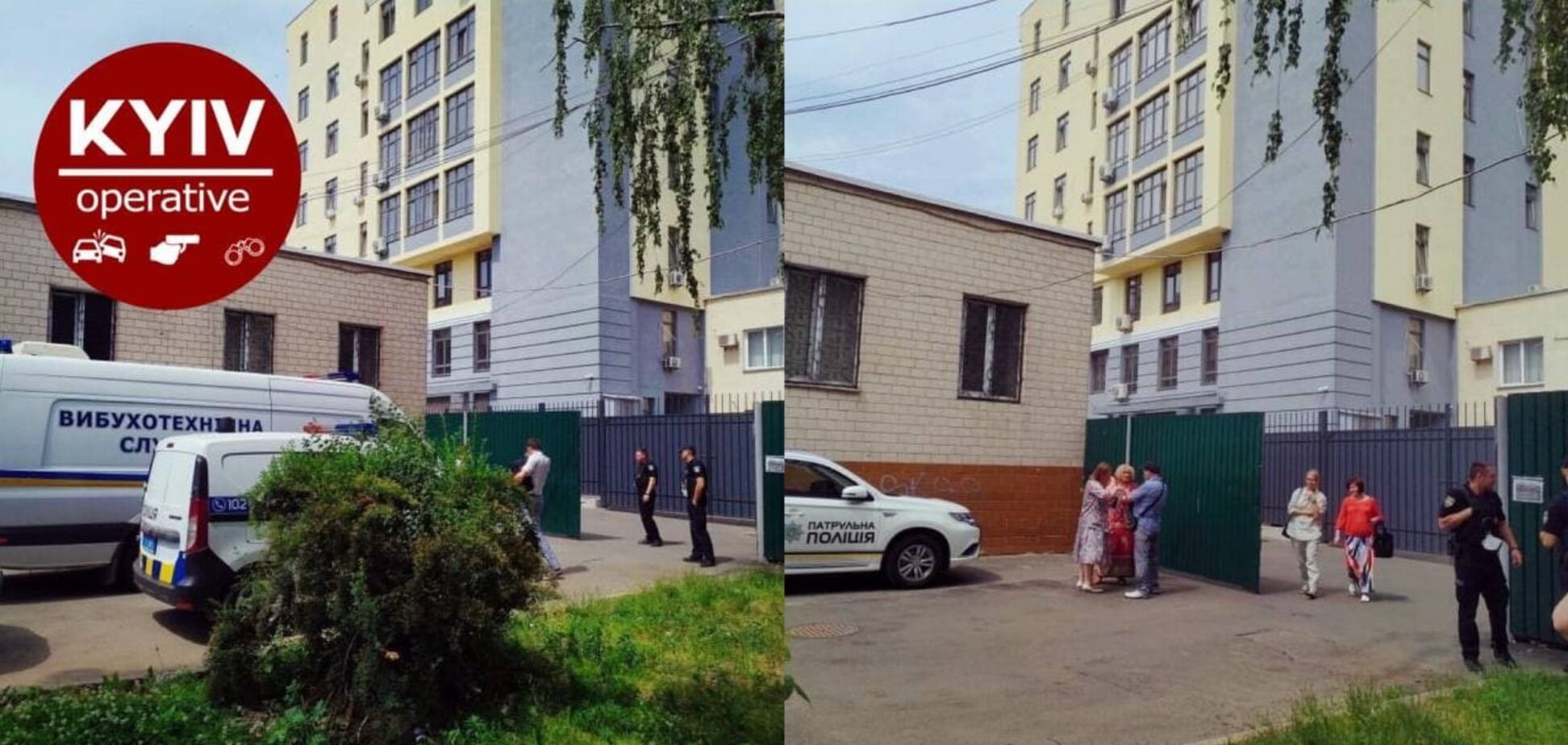 У Києві 'замінували' будівлю Святошинського райсуду: з приміщення евакуювали сотні людей