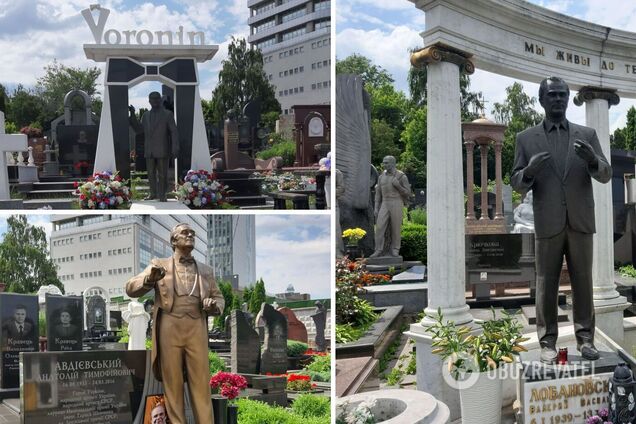 Могилы известных людей на кладбищах фото