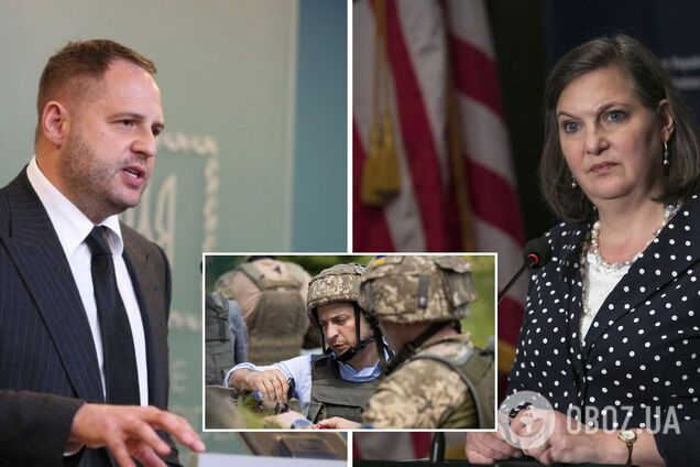 Ермак обсудил с Нуланд предстоящий визит Зеленского в США и ситуацию на Донбассе