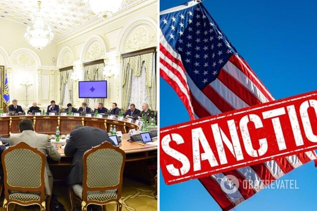 СНБО провел закрытое совещание из-за украинцев, попавших под санкции США