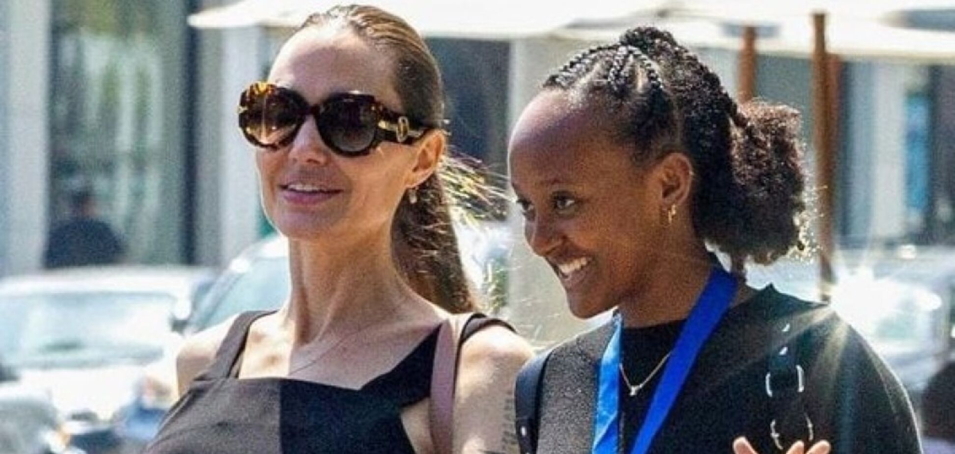 Анджеліна Джолі з донькою Захарою