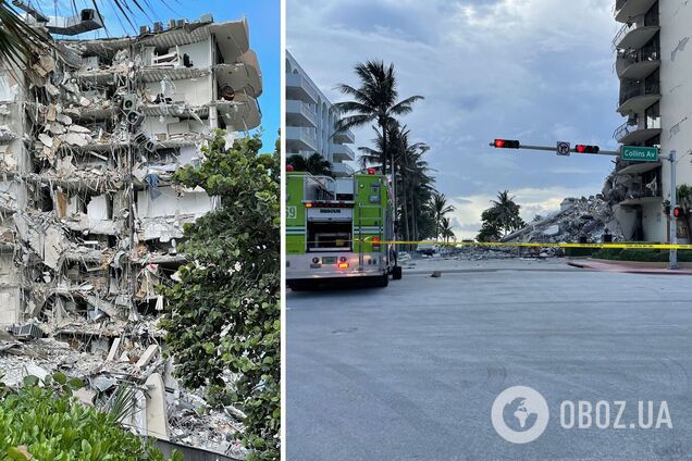 Обвал будинку в США