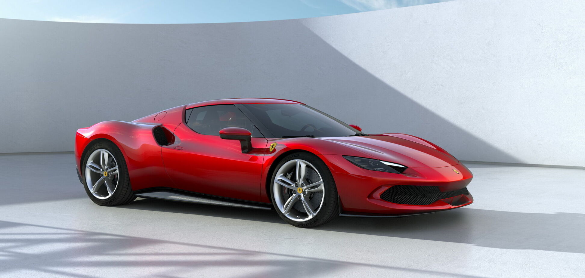 Ferrari показал первый в истории 6-цилиндровый спорткар