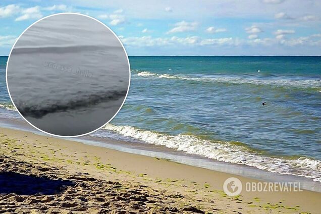 В Одесі раптово почорніло море: українці схвильовані. Відео