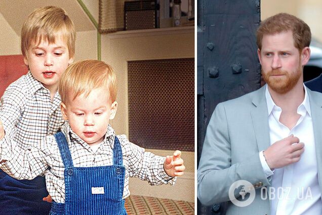 Як змінювалися принци Гаррі та Вільям: фото герцогів протягом життя
