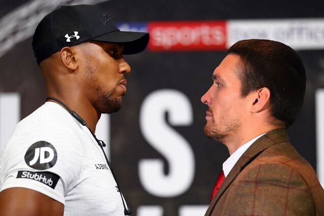 Ентоні Джошуа і Олександр Усик